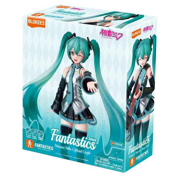 Blokees Vocaloid Fantastics Series Hatsune Miku Official Outfit Model Kit